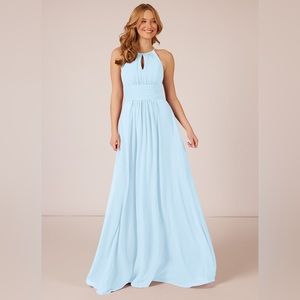 Azazie Sky Blue Bonnie Bridesmaid Dress (A8)